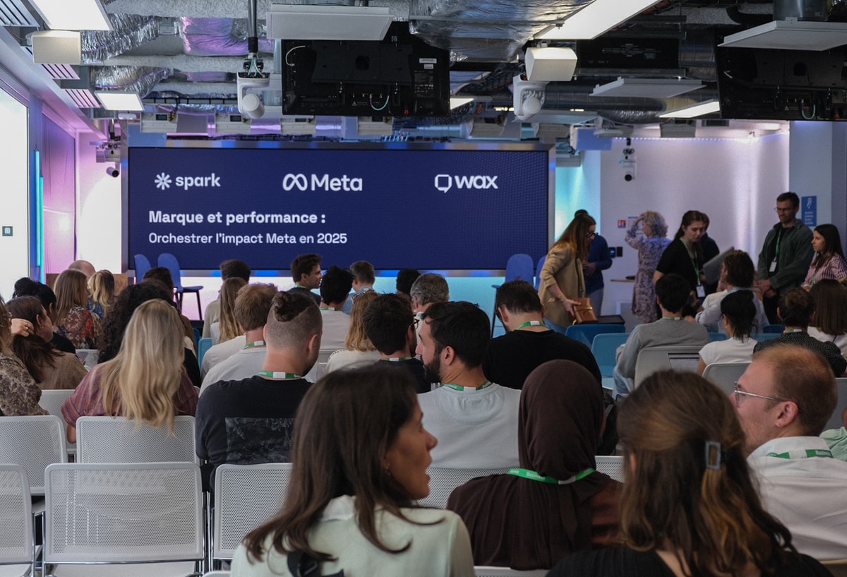 Conférence Spark x Meta x Wax — Marque et performance